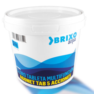 Cloro 5 efectos tabletas 5 kg
